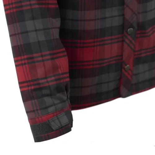 HELIKON WINTER WARDEN Shirt, Long Sleeve - Slate Crimson Plaid