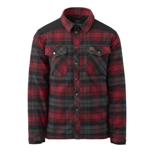 HELIKON WINTER WARDEN Shirt, Long Sleeve - Slate Crimson Plaid
