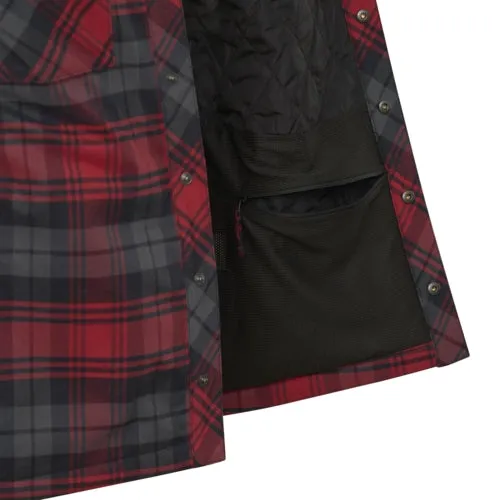 HELIKON WINTER WARDEN Shirt, Long Sleeve - Slate Crimson Plaid