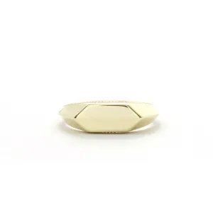 Hexagon Signet Ring