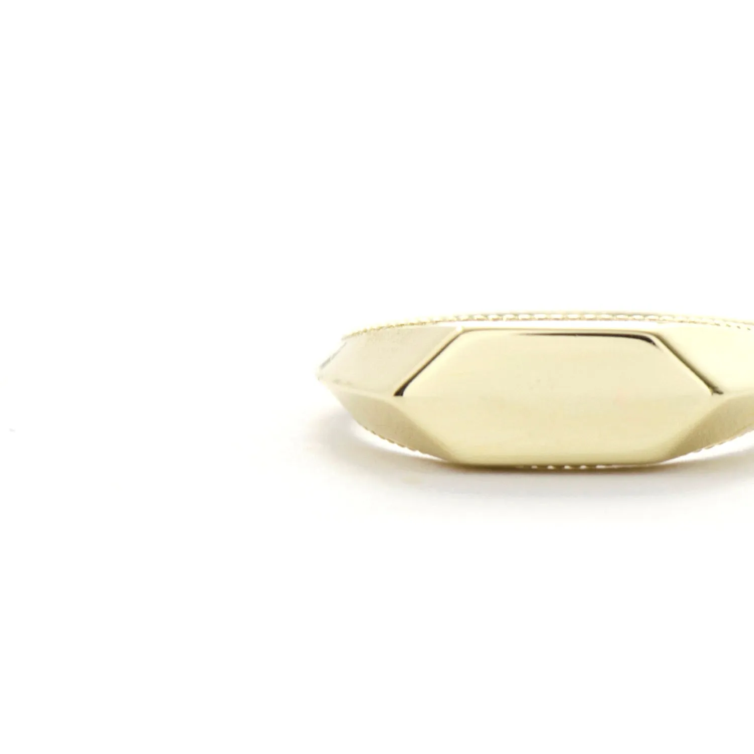 Hexagon Signet Ring