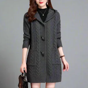 Hooded Long Sweater