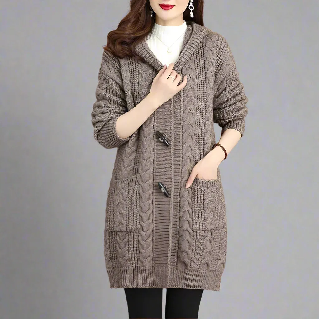 Hooded Long Sweater