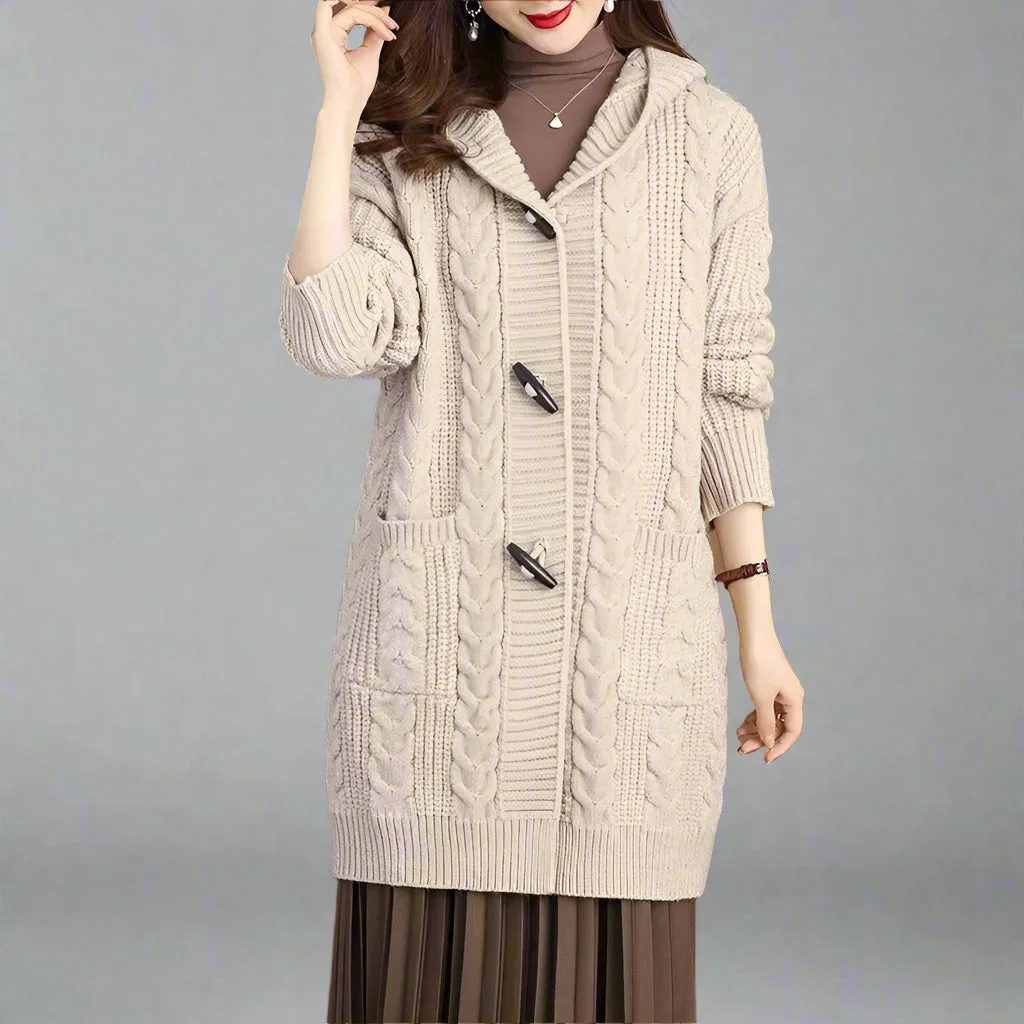 Hooded Long Sweater