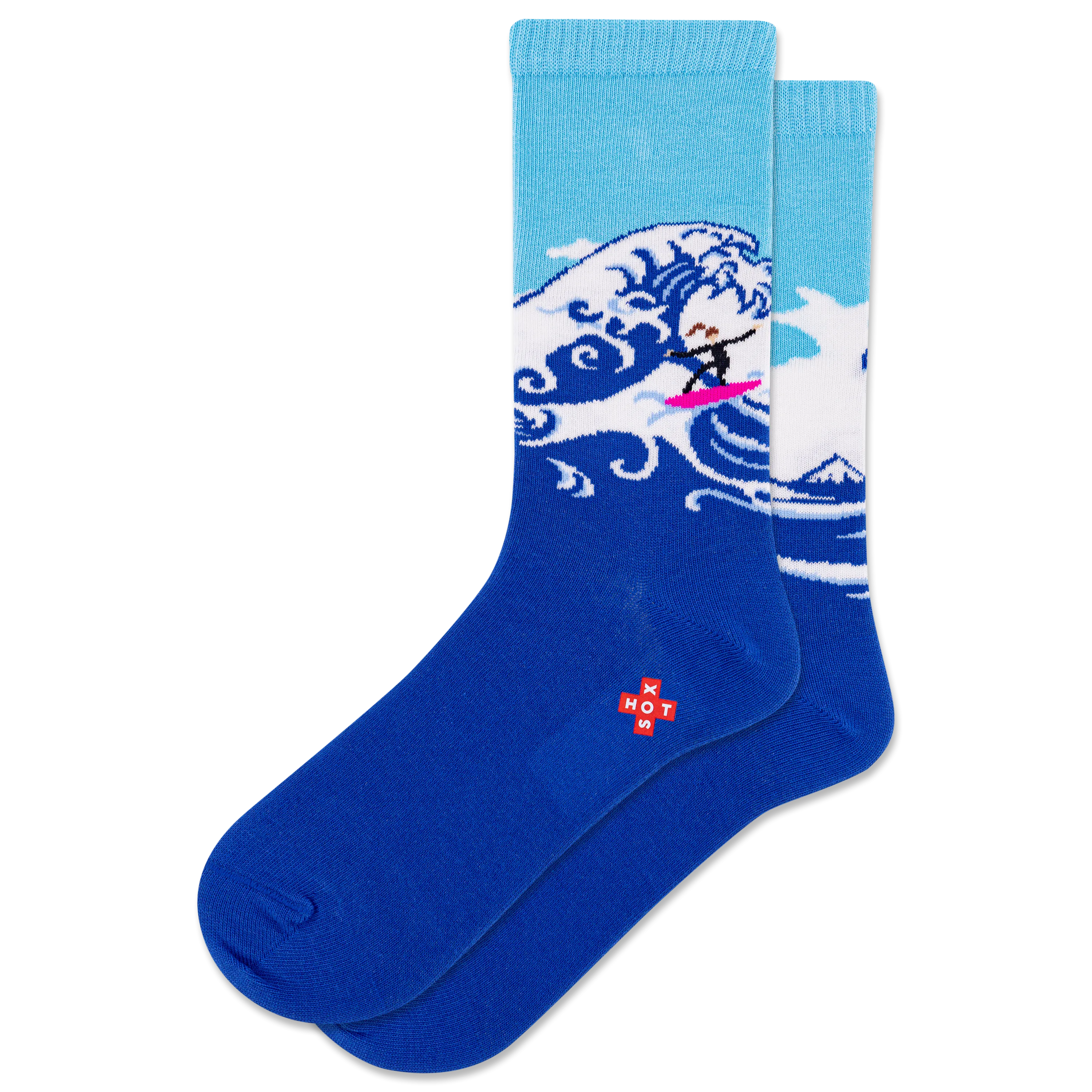 HOTSOX Women's Ride the Wave Crew Sock