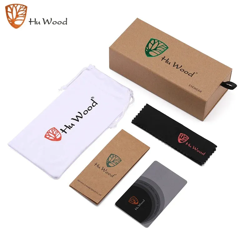 Hu Wood Alloy Wooden Unisex Fashion Polarized Sunglasses