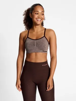 HUMMEL HMLCI SEAMLESS SCRUNCH SPORTS BRA