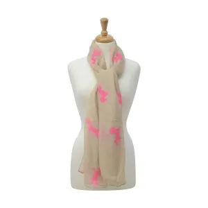 HyFASHION Ladies Belvoir Horse Print Scarf