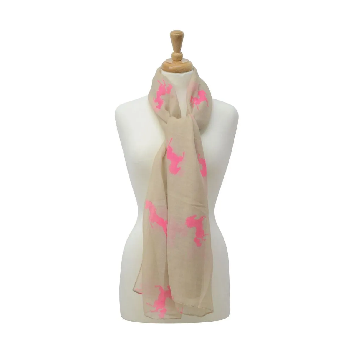 HyFASHION Ladies Belvoir Horse Print Scarf