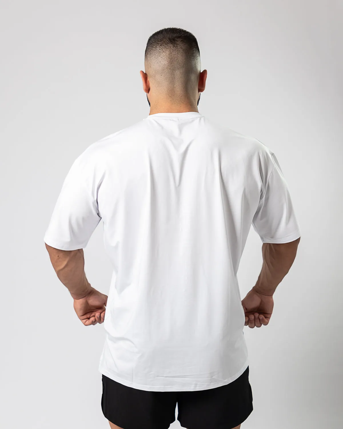 Icon Oversized Tee-White