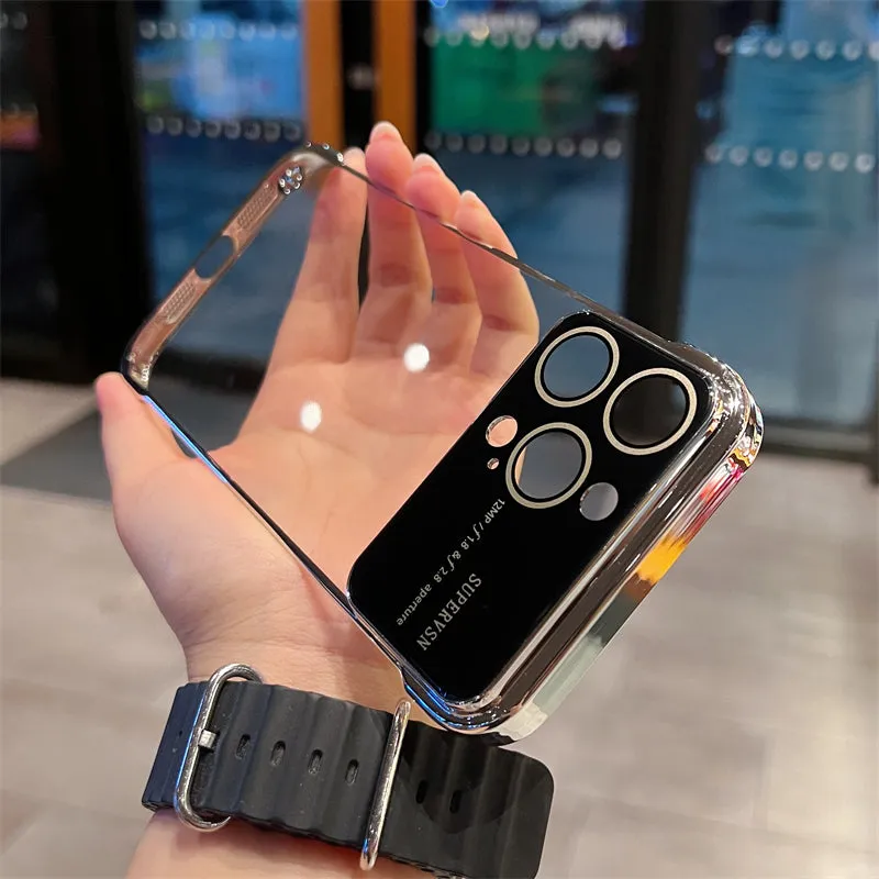 iPhone Case Borderless with Lens Film Large Window