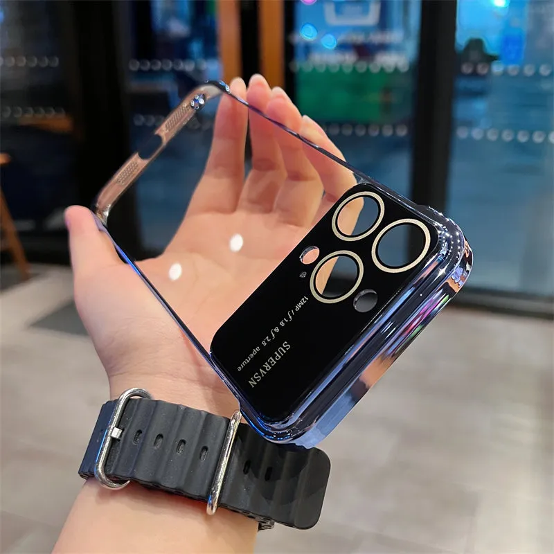 iPhone Case Borderless with Lens Film Large Window