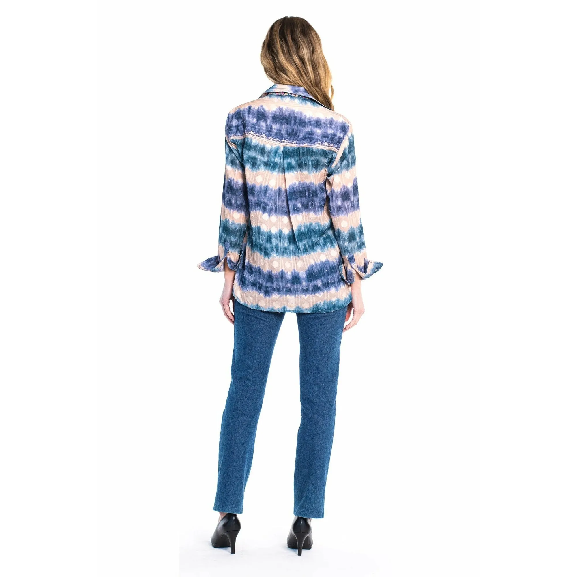 Iris Denim Top