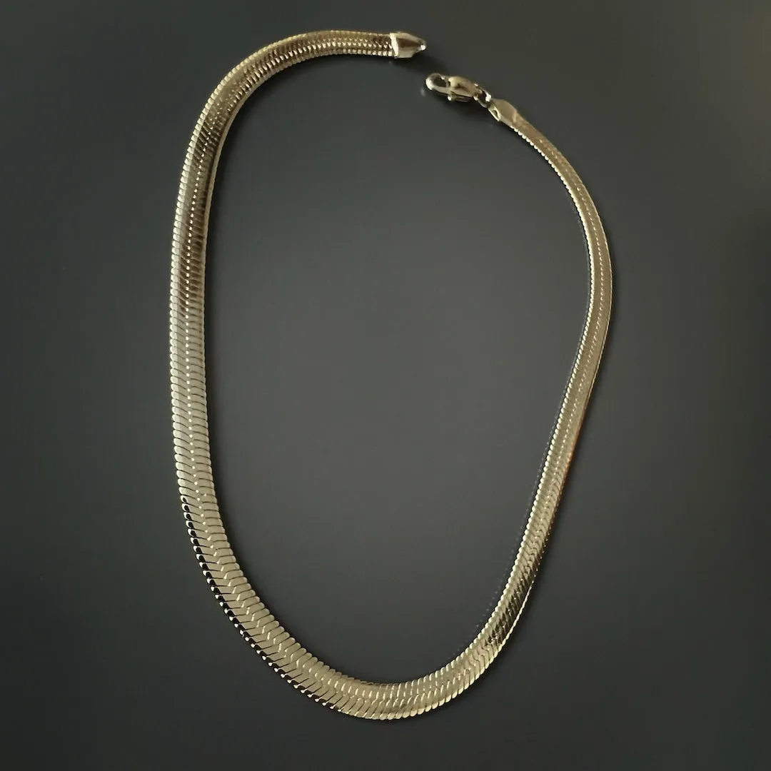 Italian Steel Silver Fashion Necklace