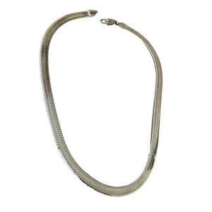 Italian Steel Silver Fashion Necklace