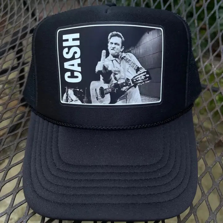 Johnny Cash Trucker Hat