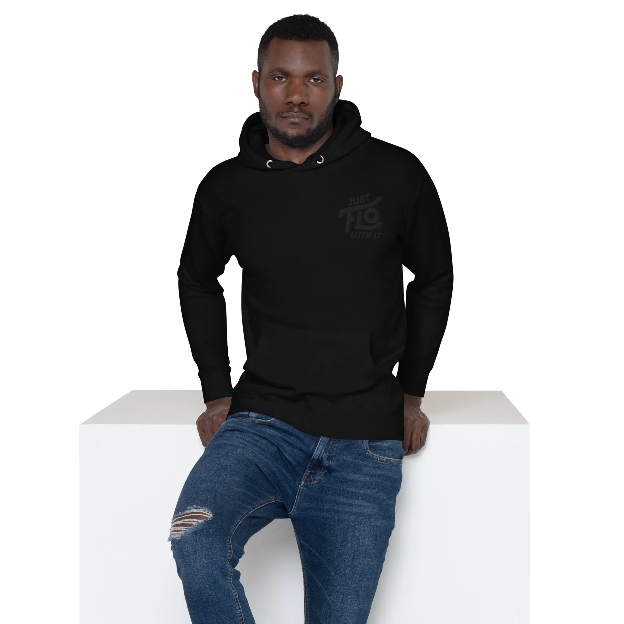 Just FLO With It Hoodie (Black)