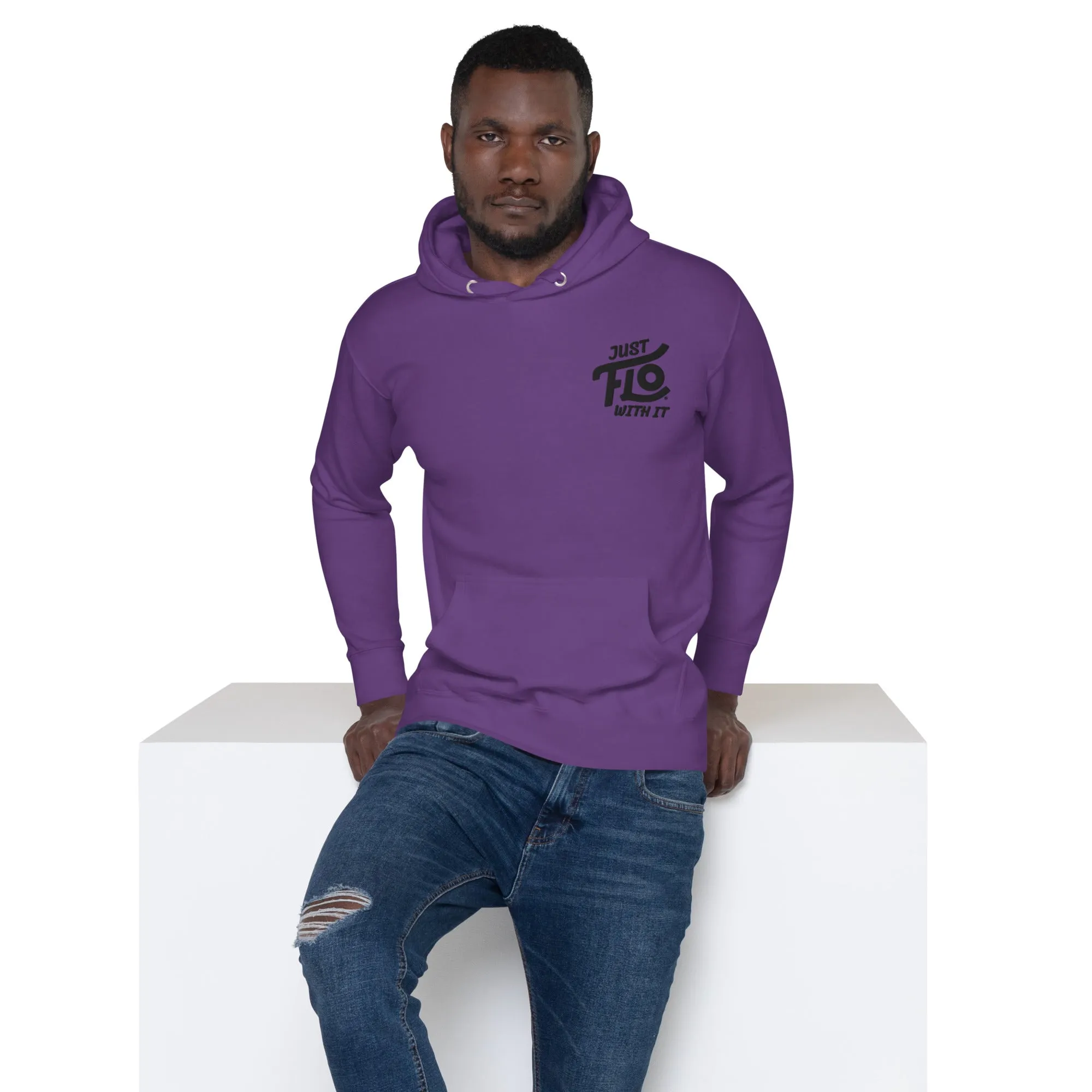 Just FLO With It Hoodie (Black)