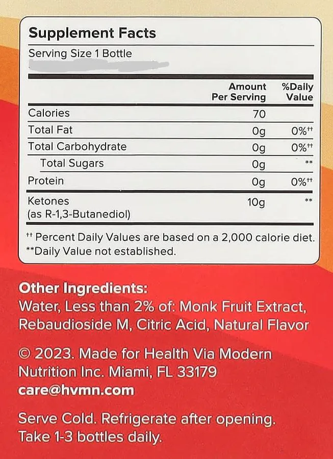 Ketone-IQ - Classic Shot - 59mL