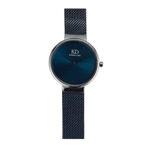 Knight and Day Blue Mesh Band Watch P552WLA