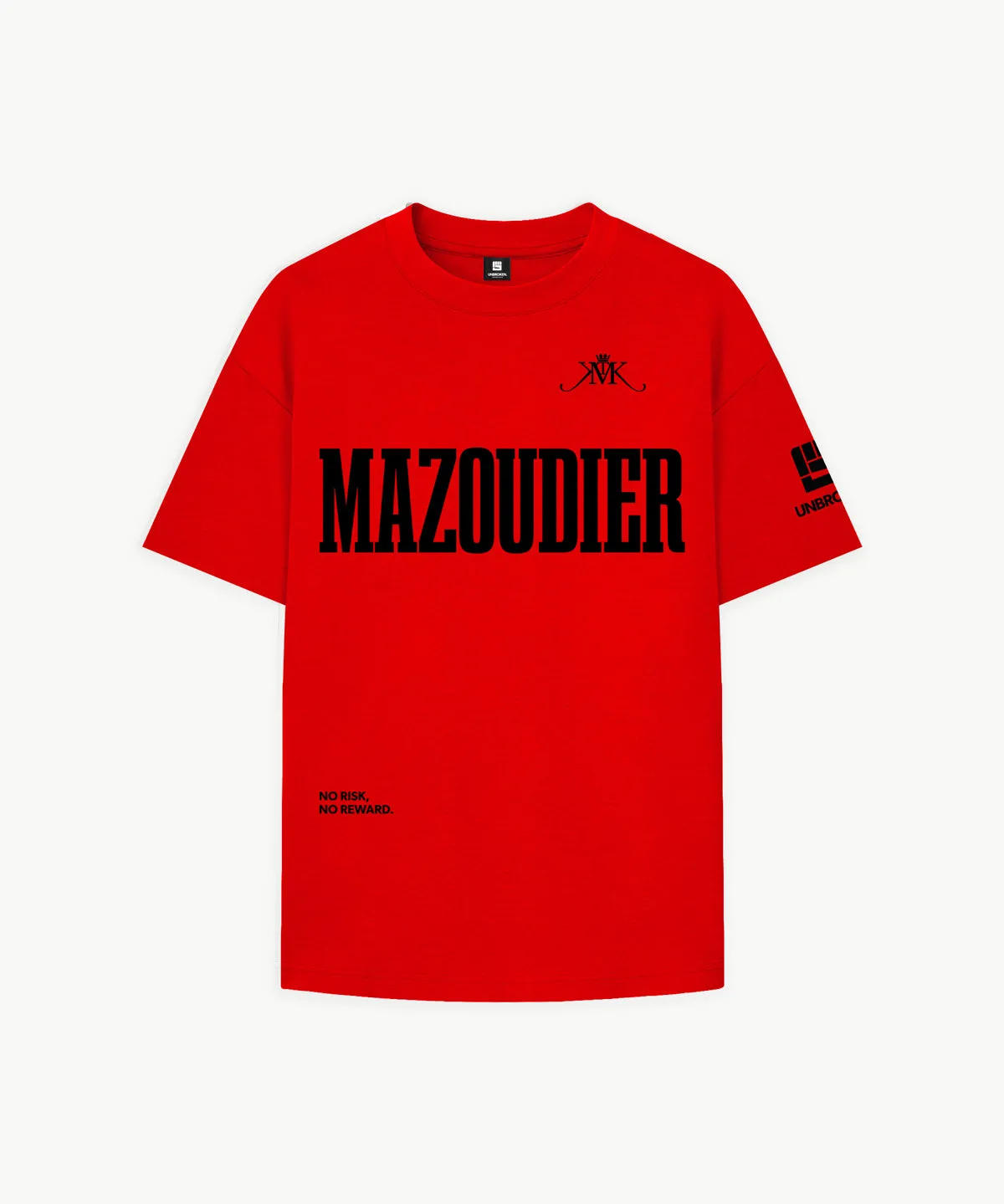 KOEN MAZOUDIER x UNBROKEN Classic Tee in Red