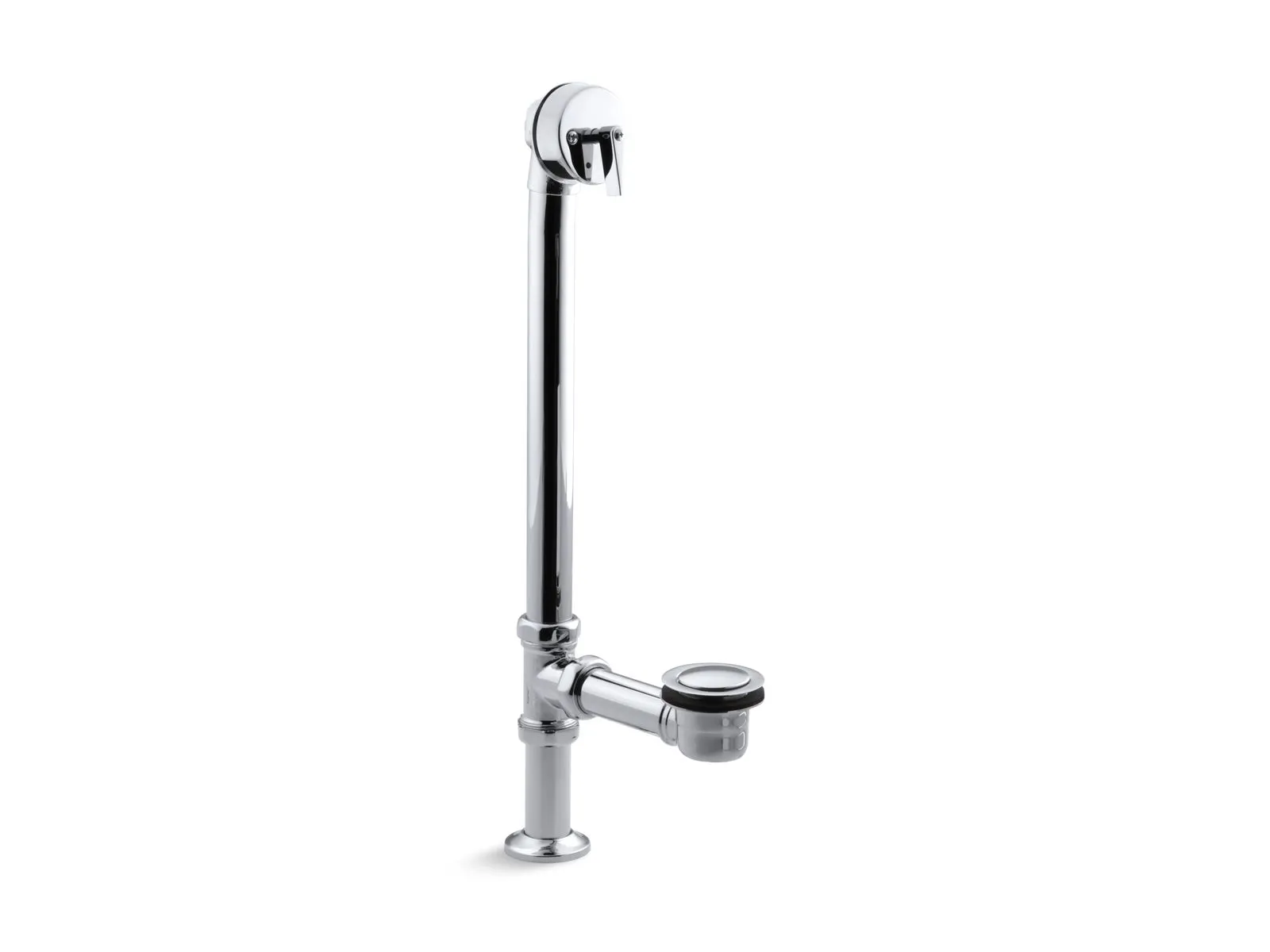 KOHLER K-7159 Artifacts 1-1/2" pop-up bath drain for above- and through-the-floor freestanding bath installations