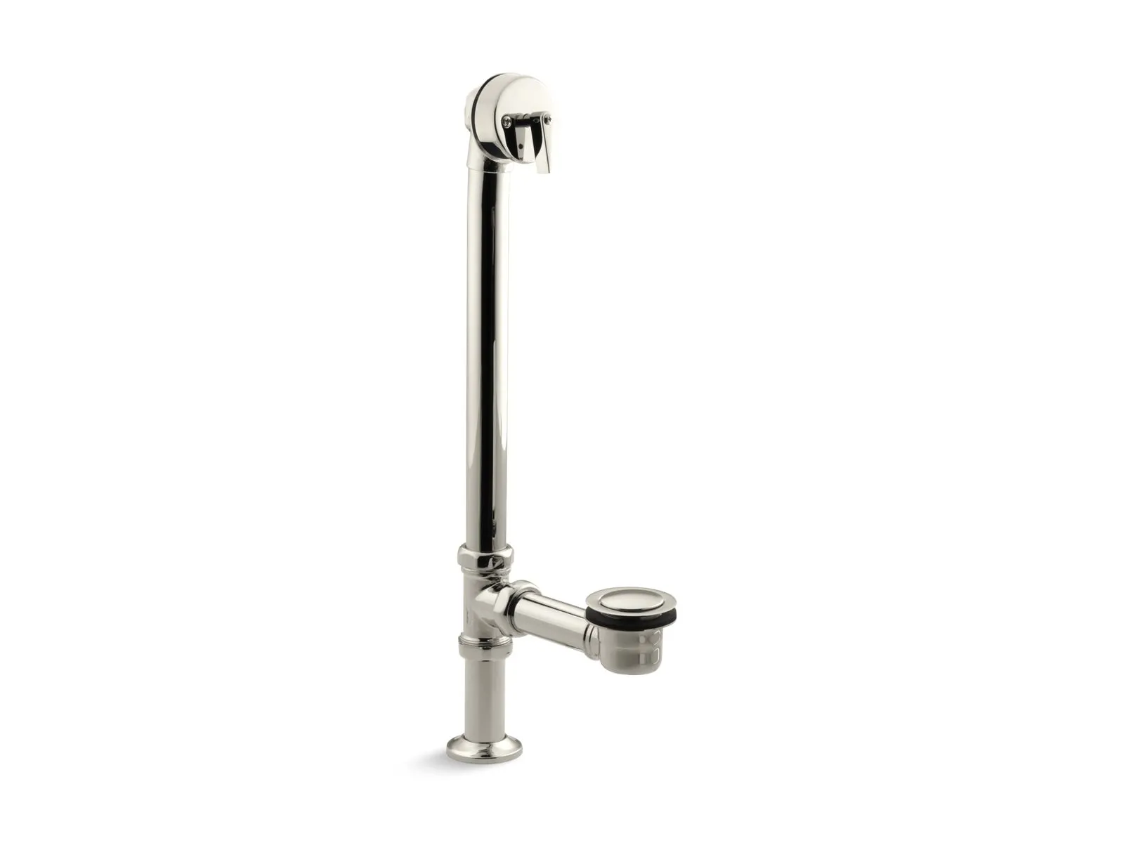 KOHLER K-7159 Artifacts 1-1/2" pop-up bath drain for above- and through-the-floor freestanding bath installations
