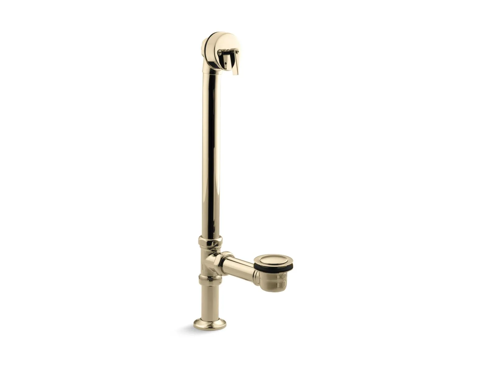KOHLER K-7159 Artifacts 1-1/2" pop-up bath drain for above- and through-the-floor freestanding bath installations