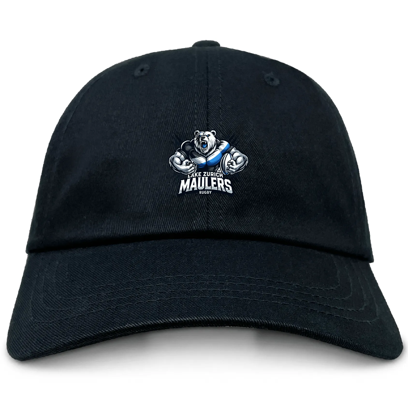 Lake Zurich Adult Low-Profile Cotton Twill Dad Cap