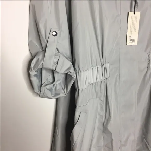 Lela Rose x Lane Bryant Gray Windbreaker Jacket 26