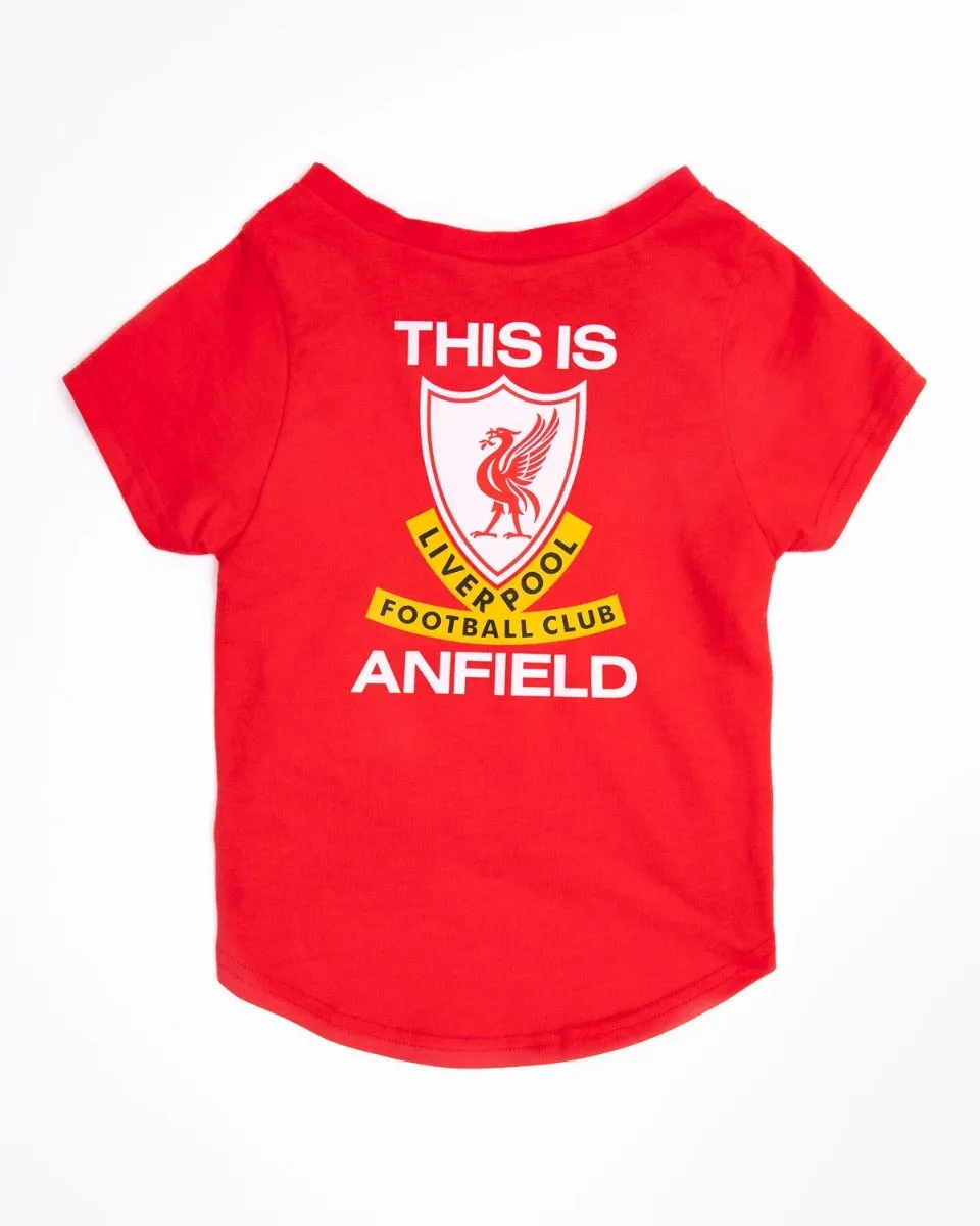 LFC Dog This Is Anfield Tee