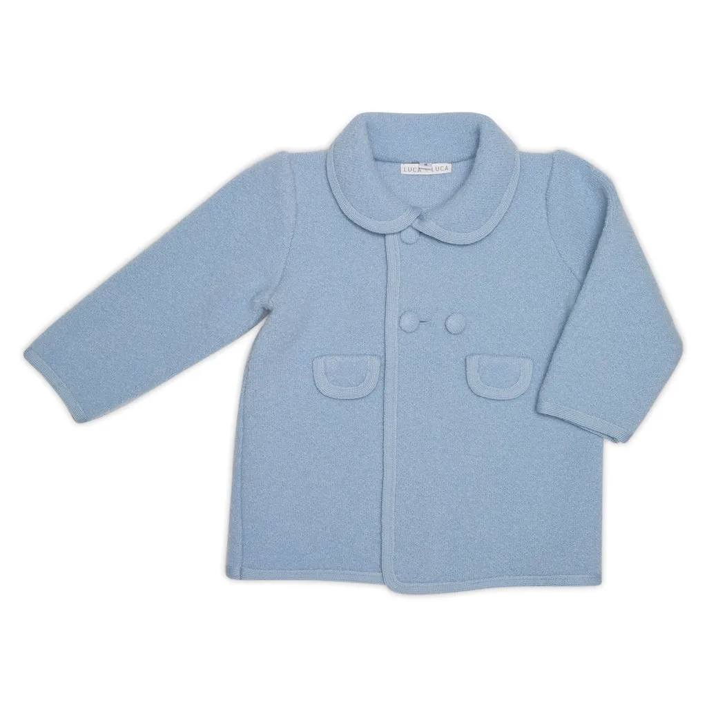 LIGHT BLUE FORNELLO OVERCOAT