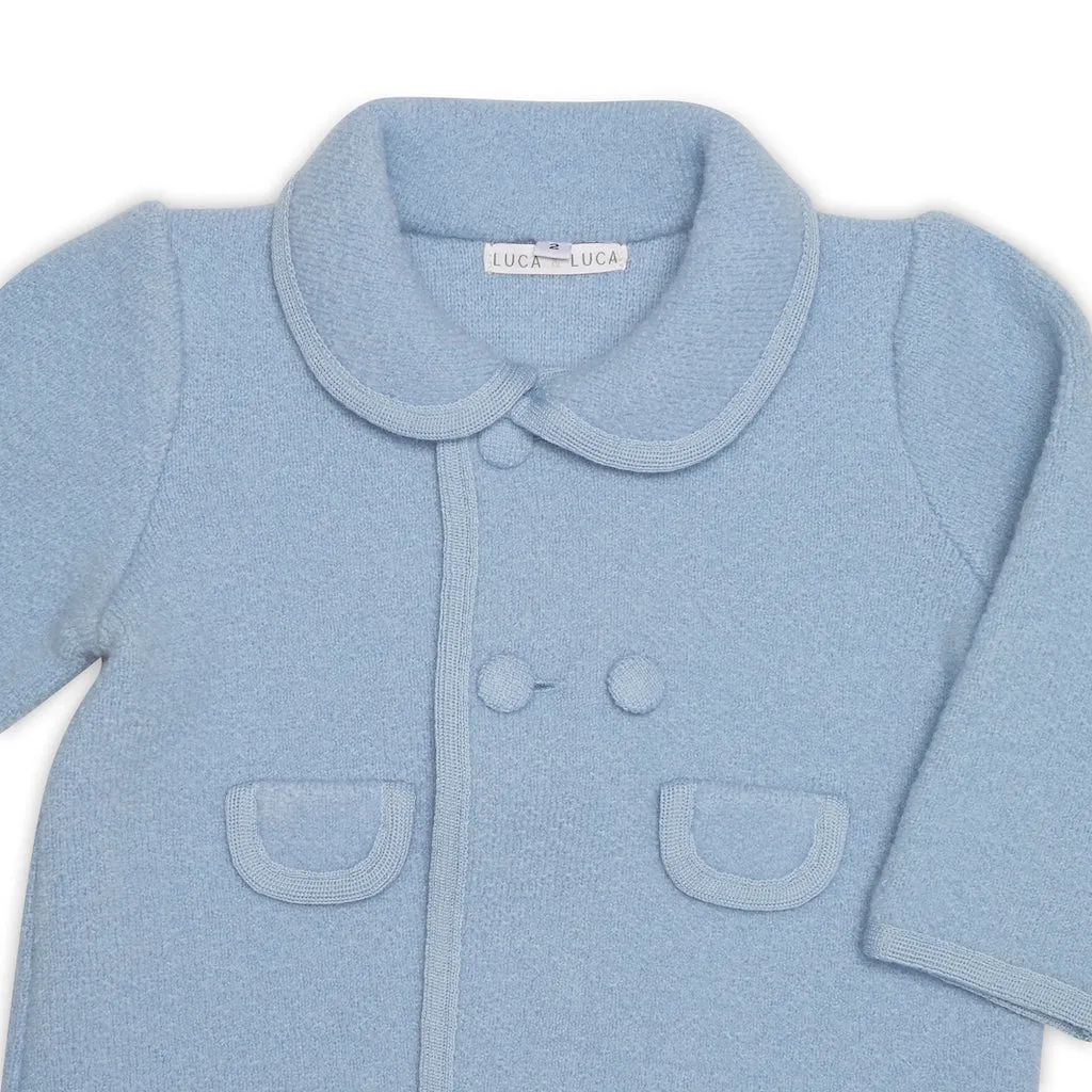 LIGHT BLUE FORNELLO OVERCOAT