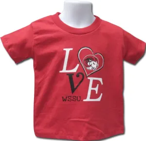 “LOVE”  WSSU Girls’ T-Shirt