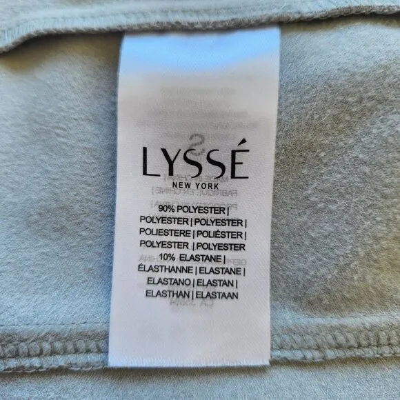 Lysse Summer Vegan Suede Zip Front Moto Jacket Soft Cozy Business Casual Small