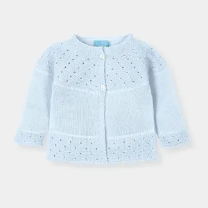 Mac Ilusion Blue Knitted Cardigan