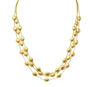 Marco Bicego 18 Karat Gold Multi-Strand Confetti Oro Necklace
