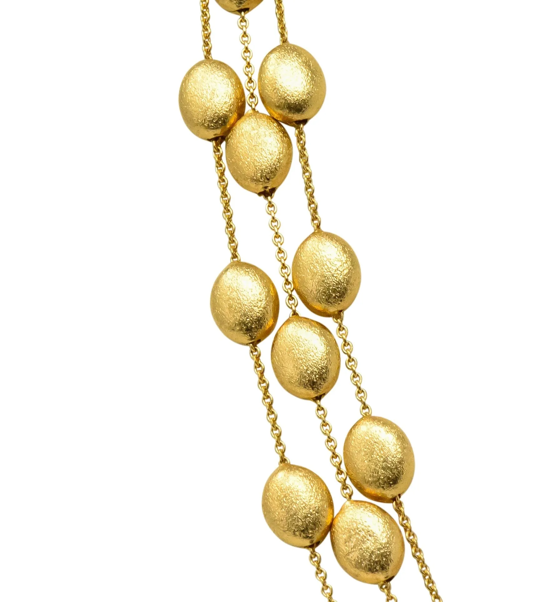Marco Bicego 18 Karat Gold Multi-Strand Confetti Oro Necklace