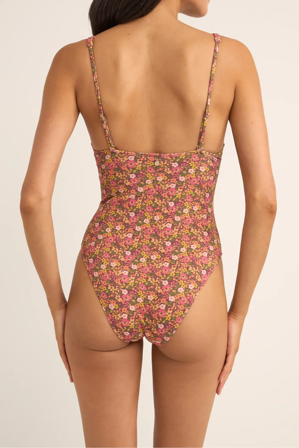 Marie Floral Classic One Piece