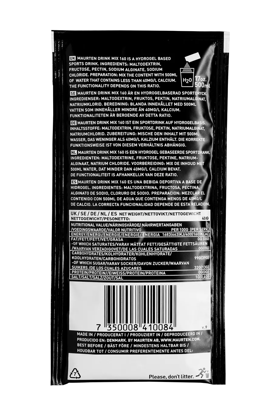 Maurten Drink Mix 160 -Singles