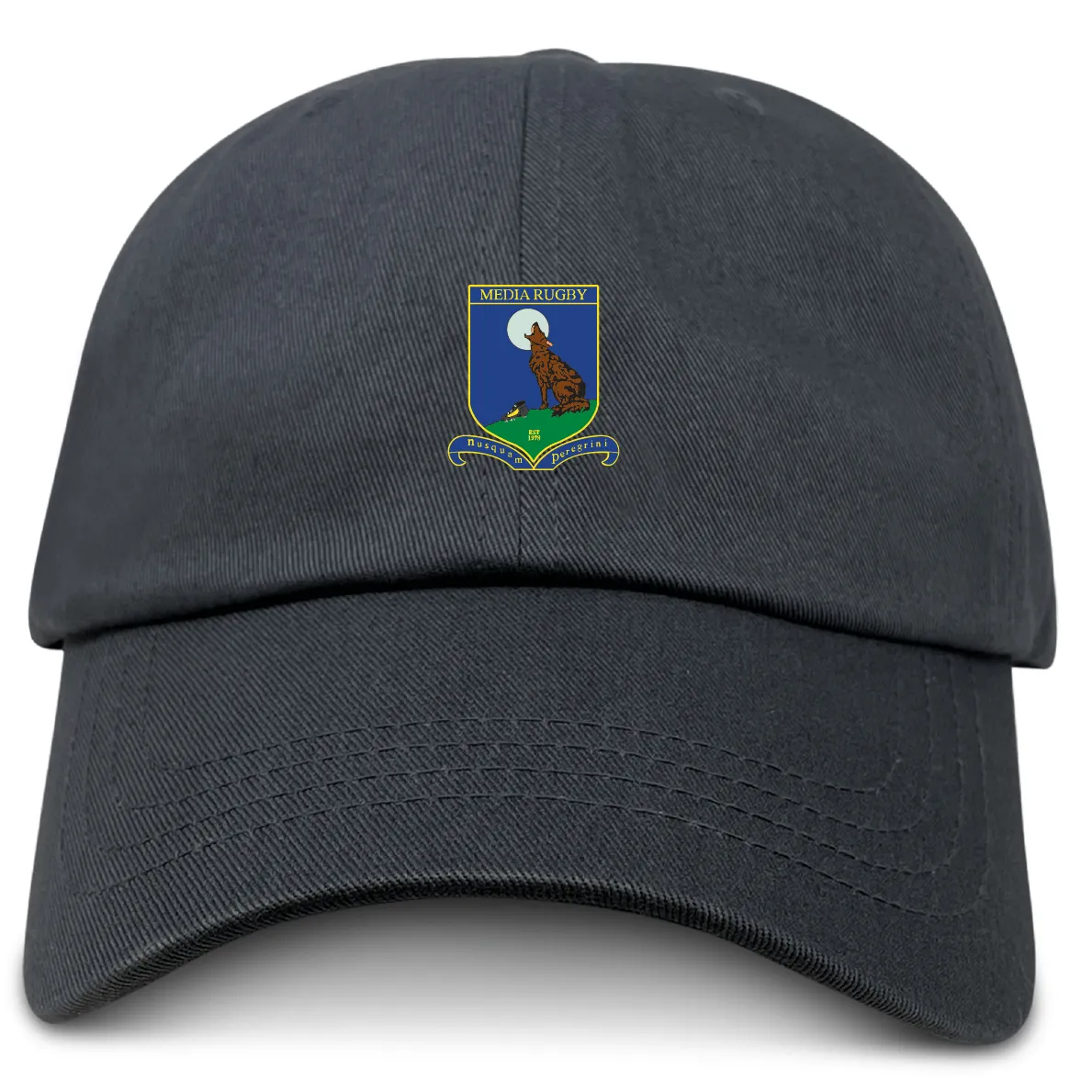 Media Rugby Adult Low-Profile Cotton Twill Dad Cap