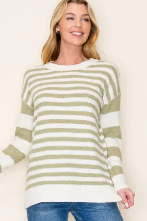 Megan Striped Sweater