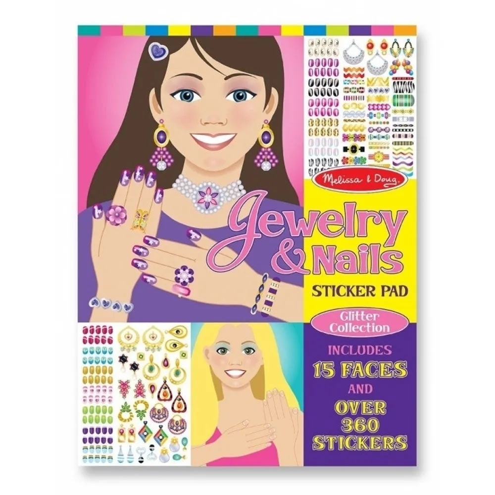 Melissa and Doug - Jewelry & Nails Glitter Collection