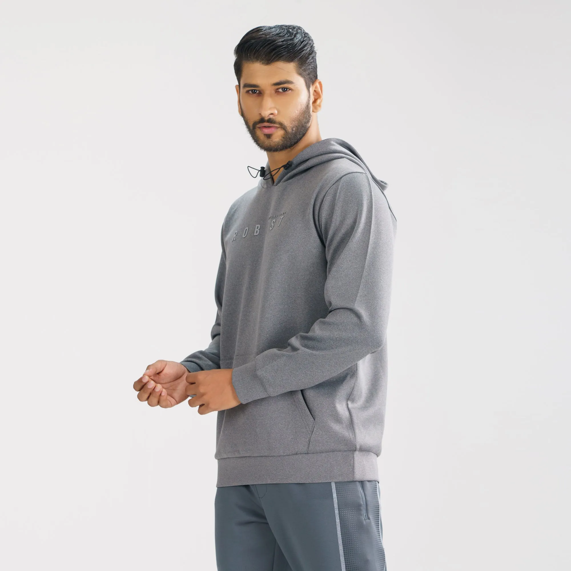 Mens Gray Hoodie