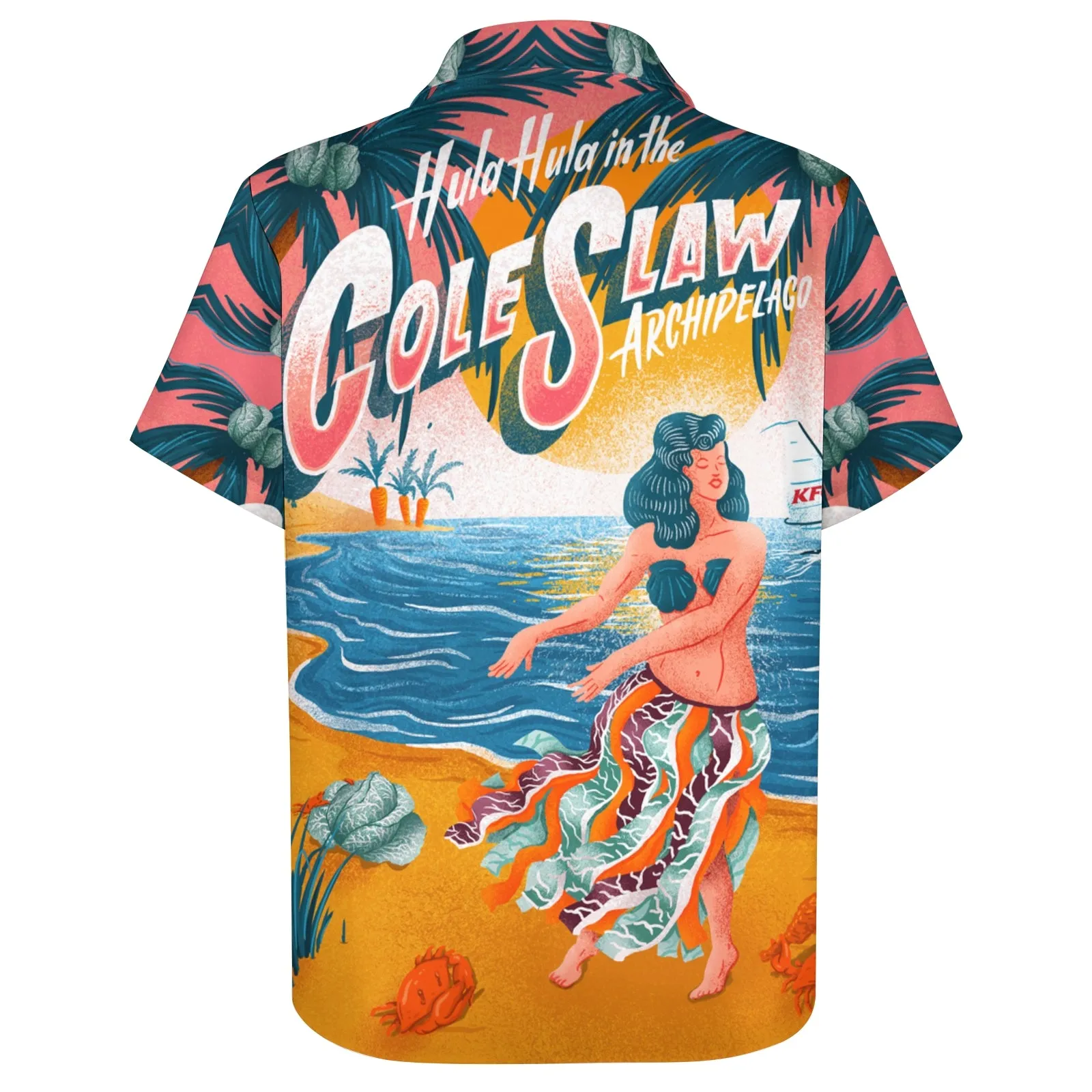 Men's Hawaiian Casual Short Sleeve Shirt 2403000667
