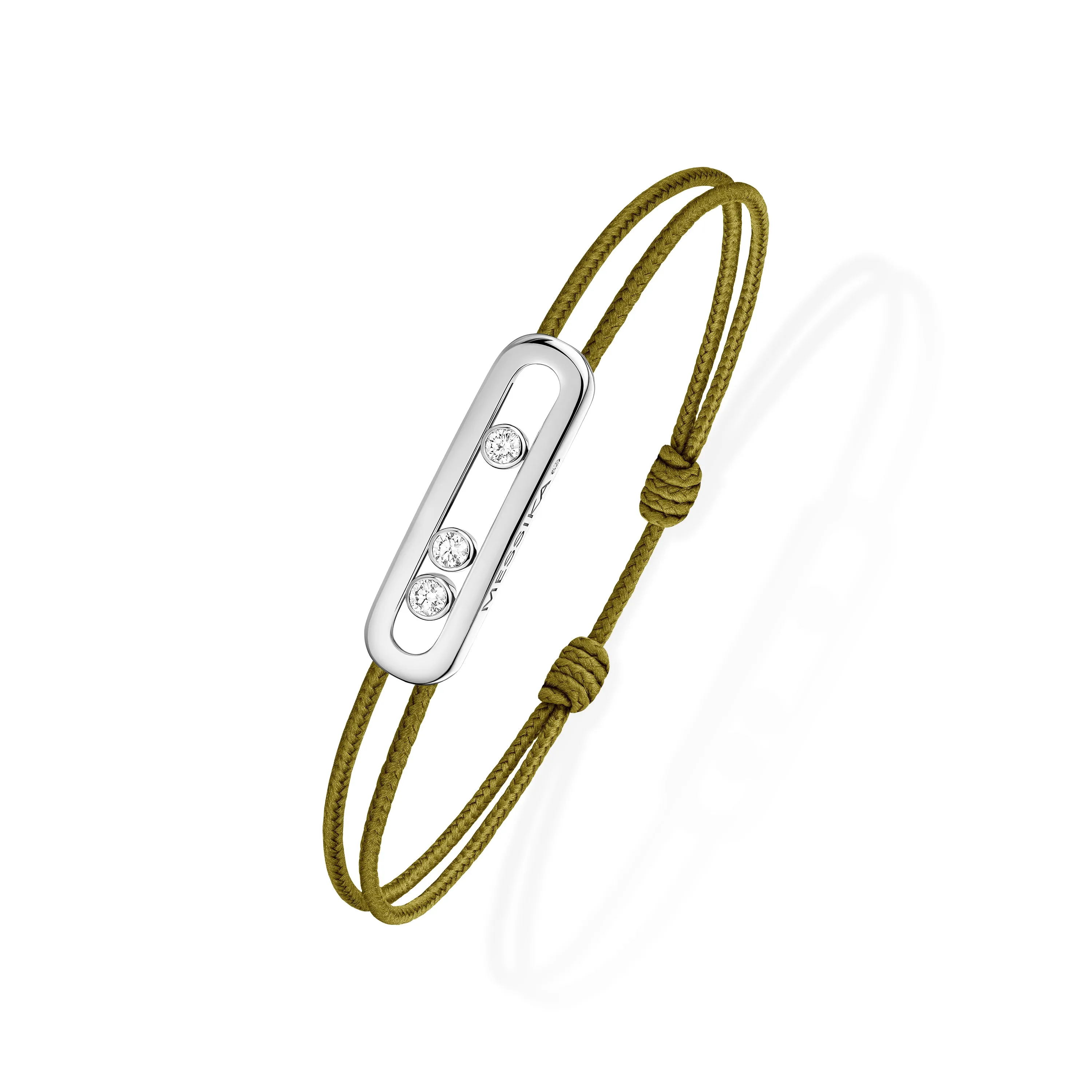 MESSIKA CARE(S) KHAKI CORD BRACELET