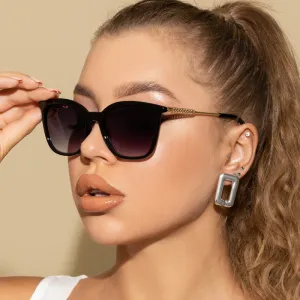 Metal Hollow Vintage Street Shot Sunglasses