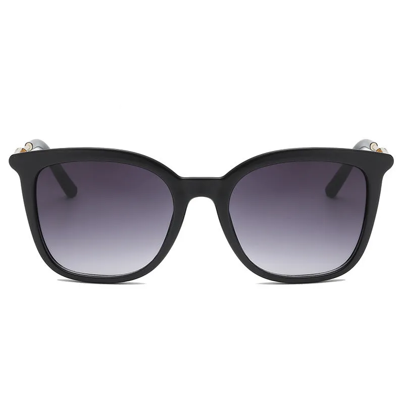 Metal Hollow Vintage Street Shot Sunglasses