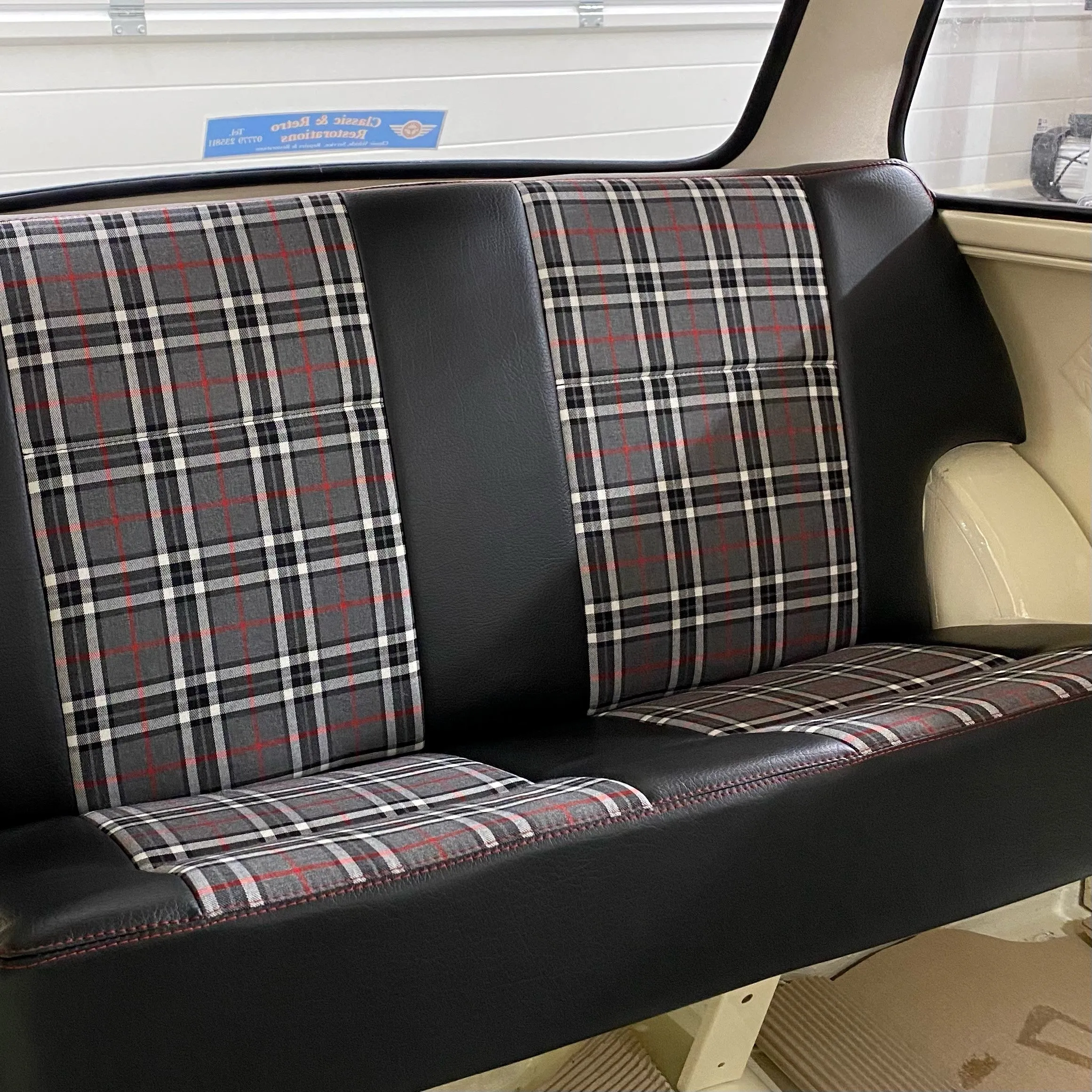 MINI SUFFOLK MKII REAR SEAT COVER