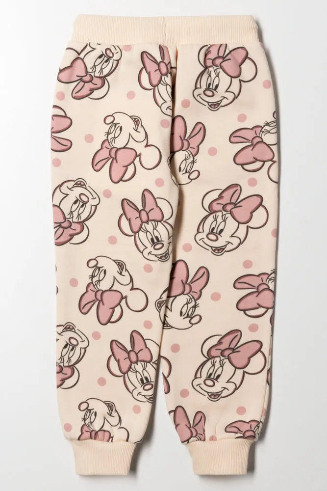 Minnie Mouse Trackpants Natural